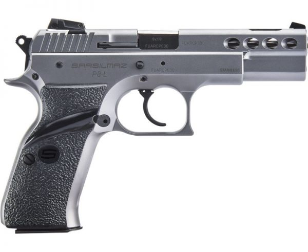 SAR USA P8L Stainless 9mm 4.6" Barrel 17-Rounds