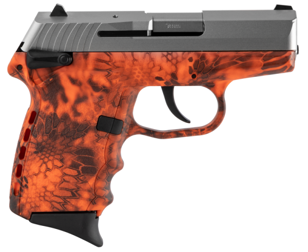 SCCY CPX-1 Carbon Kryptek Inferno / Stainless 9mm 3.1" Barrel 10-Rounds