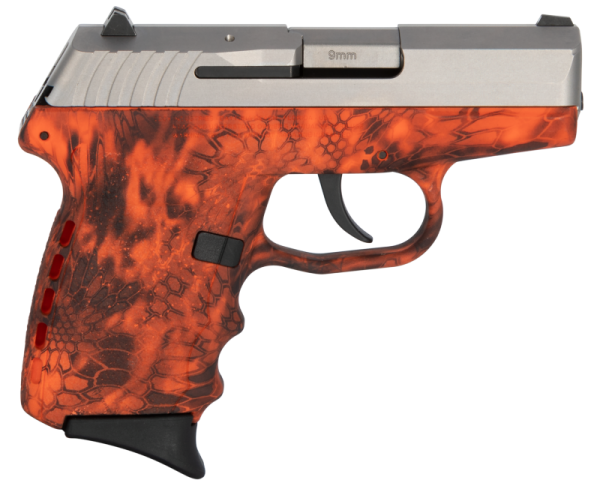 SCCY CPX-2 Carbon Kryptek Inferno / Stainless 9mm 3.1" Barrel 10-Rounds