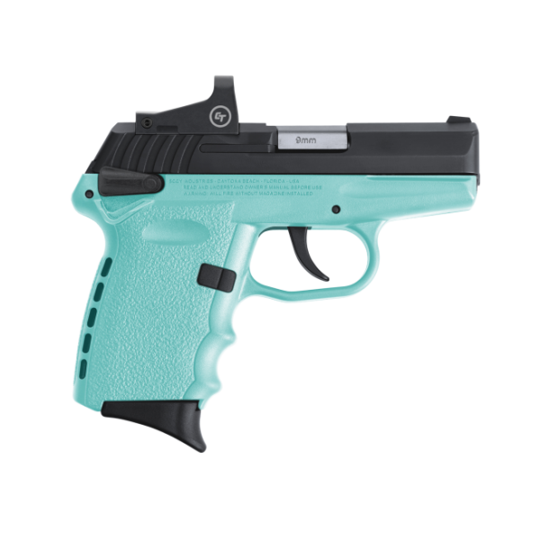 SCCY CPX-1 RD Robin's Egg Blue 9mm 3.1" Barrel 10-Rounds