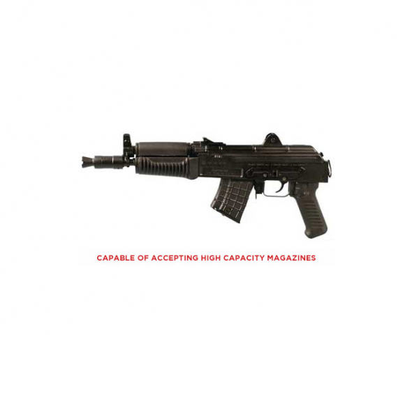 Arsenal SAM7K AK Pistol Black 7.62 X 39 10.5-inch 10Rd