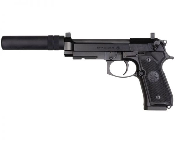 Beretta 92FSR Suppressor Ready Kit Sniper Gray / Black .22 LR 4.9-inch 15Rds