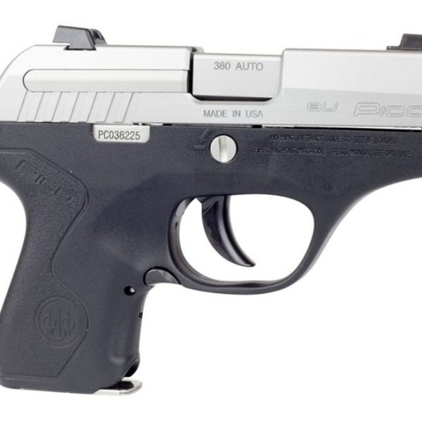 Beretta Pico Stainless / Black .380 ACP 2.7-inch 6Rds