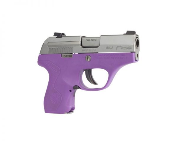 Beretta Pico Lavender / Stainless .380 ACP 2.7-inch 6Rds
