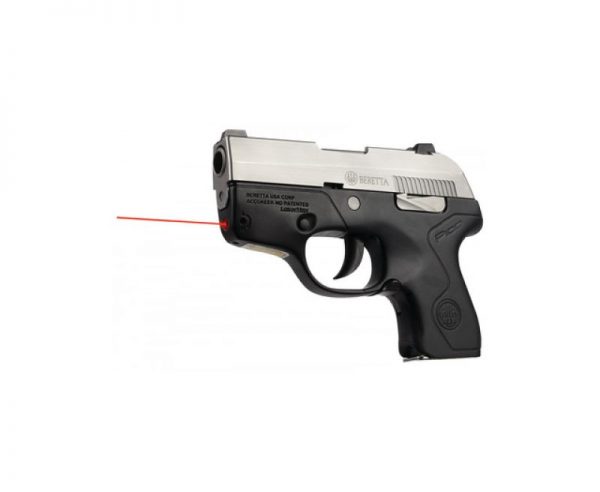 Beretta Pico Stainless / Black 380ACP 2.7-inch 6Rd Lasermax Red Laser