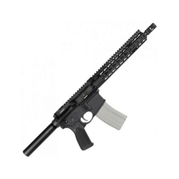BCM Recce Pistol 11 Inch 5.56 NATO 30 Rd KMR-A Rail System Black Anodized