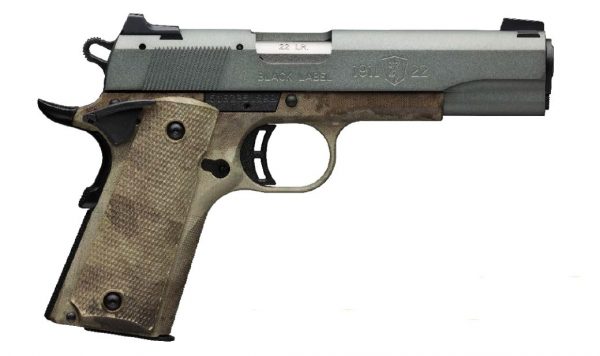 Browning 1911-22 Black Label Speed Gray 22LR 10 RDs 4.25"