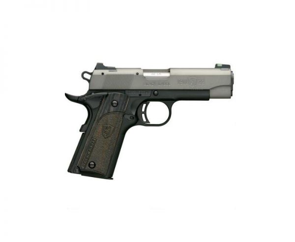 Browning 1911-22 Black Label Gray Compact Semi Auto Pistol 22 LR 3.625" Barrel 10 Rounds