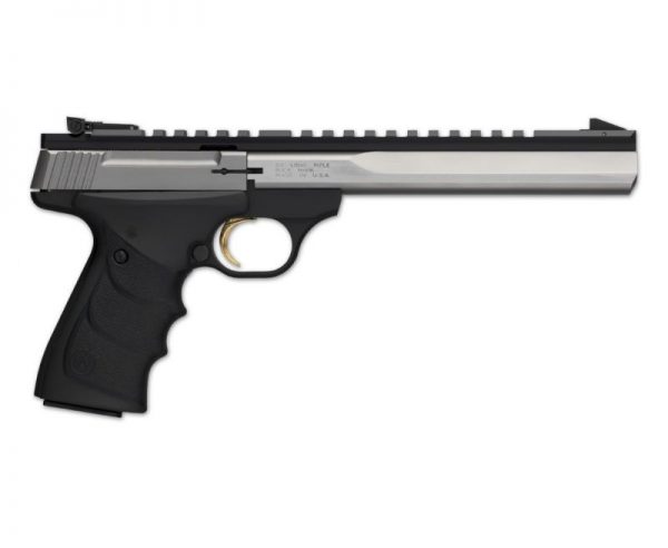Browning Buck Mark Contour Stainless Ultragrip RX ambidextrous .22 LR 7.25-inch 10Rd