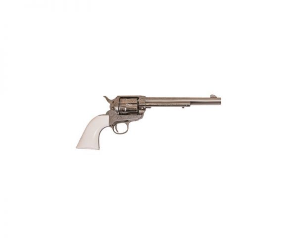 Cimarron Firearms Laser Engraved Frontier .45 Colt 7 1/2-inch 6 Rds