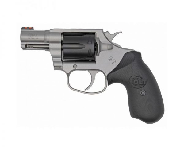 Colt Cobra 38SPL 2-inches 6RDS Stainless-Steel-Black