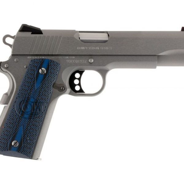 Colt Firearms Series 70 Competition Stainless .38 Super 5-inch 9Rds