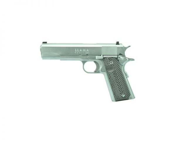 Eagle Imports LLAMA 1911 Max-1 Chrome .38SUP 5-inch 9rd