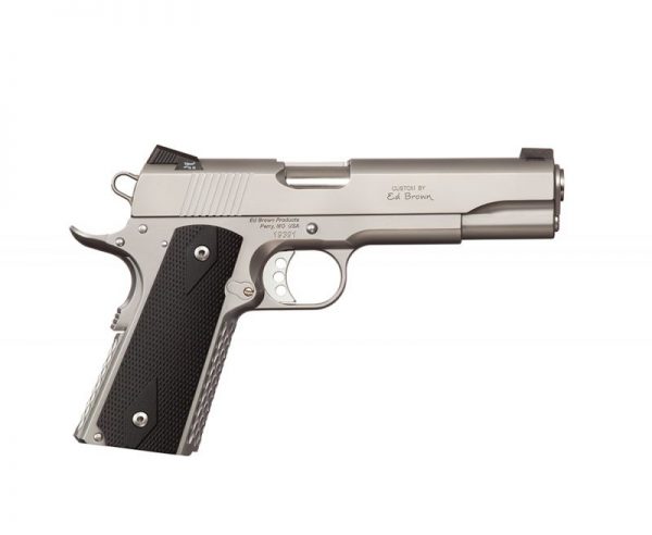 Ed Brown Alpha Elite Single Action Only 45 ACP 5-inch 7rd Stainless