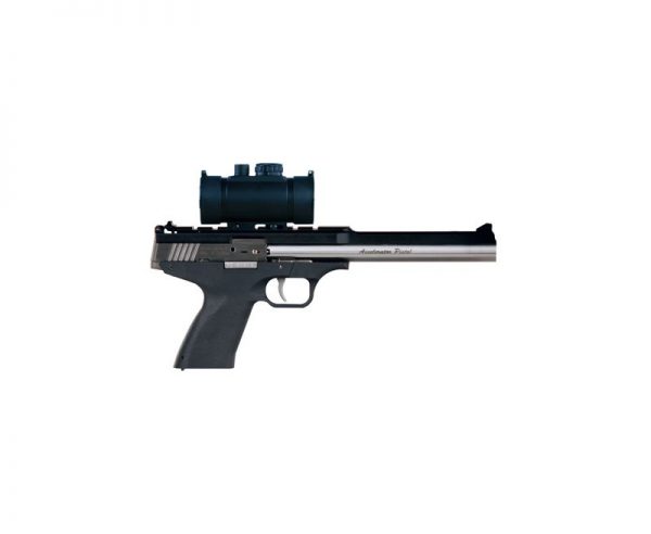 Excel Industries Accelerator Pistol MP-22 Black/Stainless Steel .22WMR 8.5in Barrel 9rds with Red Dot Sight