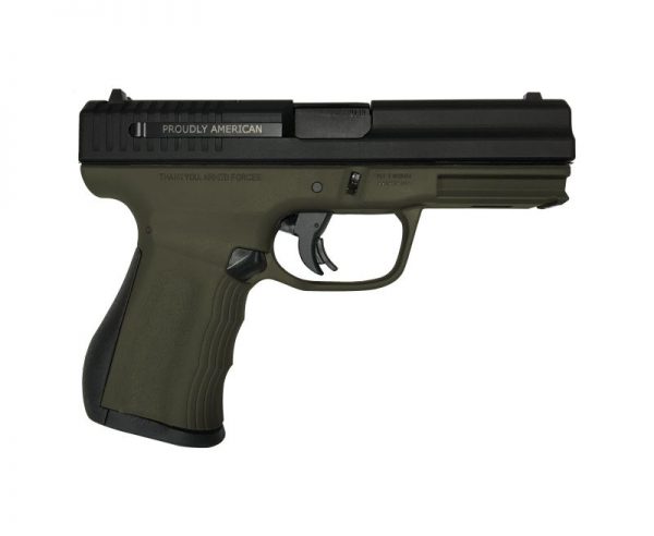 FMK Firearms 9C1 G2 FAT OD Green Frame / Black Slide 9mm 4-inch 14Rds