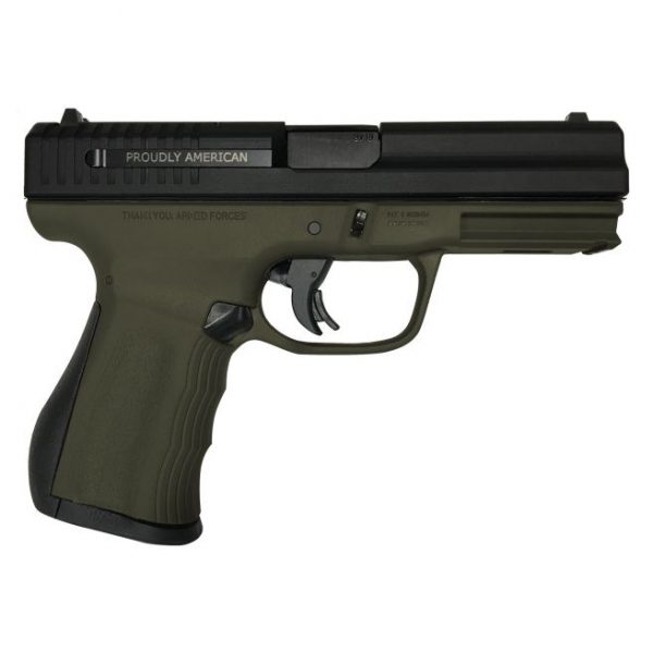 FMK Firearms 9C1 G2 FAT OD Green Frame / Black Slide 9mm 4-inch 14Rds