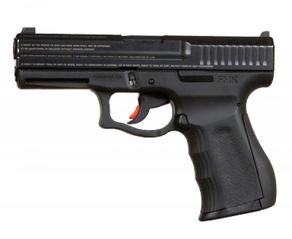 FMK Firearms 9C1 G2 Engraved 9mm 4-inch 14rds Black