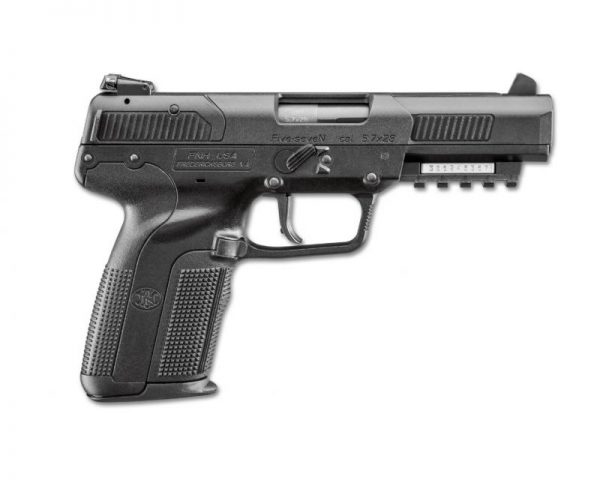 FN Five-Seven Black 5.7x28mm 4.75-inch 20rd Adjustable Sights
