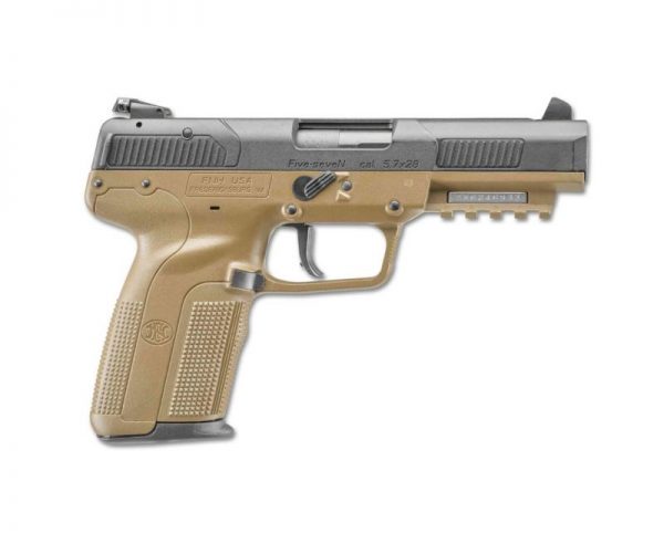 FN Five-Seven Black / Flat Dark Earth 5.7X28mm 4.75-inch 20rd