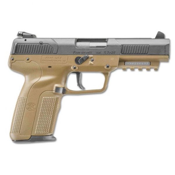 FN Five-Seven Black / Flat Dark Earth 5.7X28mm 4.75-inch 20rd