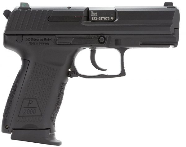 Heckler and Koch P2000 V3 LEA Pistol .40SW, NS, DA/SA NMS 10rd