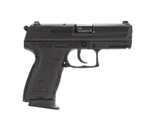 Heckler and Koch Black P2000 40SW 3.25 9Rd with Night Sights