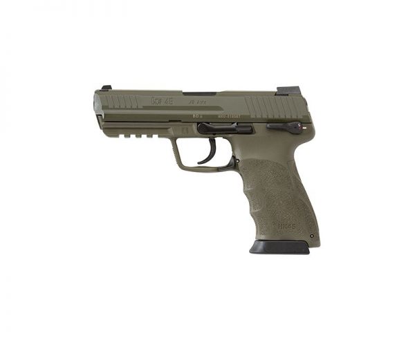 Heckler and Koch HK45 LEM Green .45ACP 4.46-inch 10rd