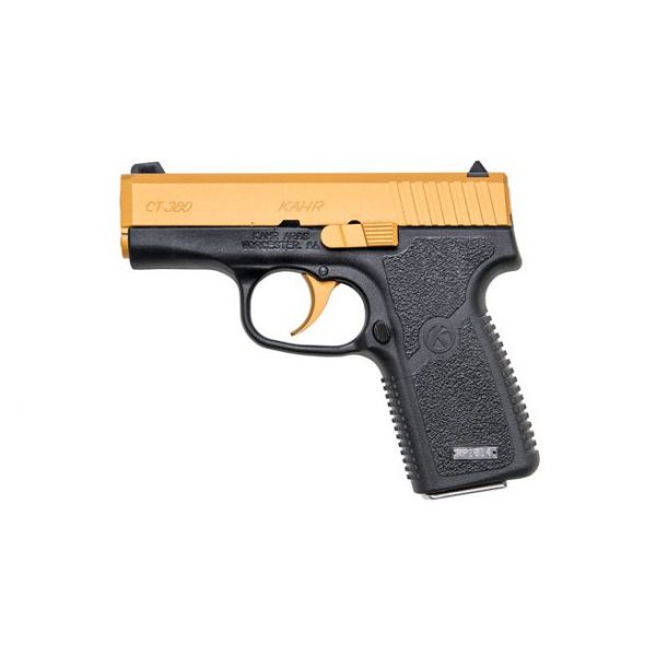 Kahr Arms CT380 Black/Gold .380 3-inch 6rd