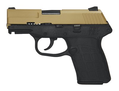 Kel-Tec P-11 Black Frame / Flat Dark Earth Slide 9mm 3.1-inch 10Rds