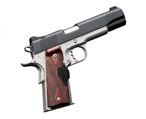 Kimber Custom Crimson Carry ll 45ACP 5 Inch 7 Rd Rosewood LaserGrips Stainless/ Black