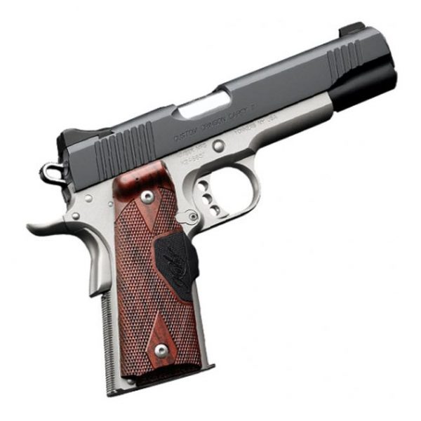 Kimber Custom Crimson Carry ll 45ACP 5 Inch 7 Rd Rosewood LaserGrips Stainless/ Black