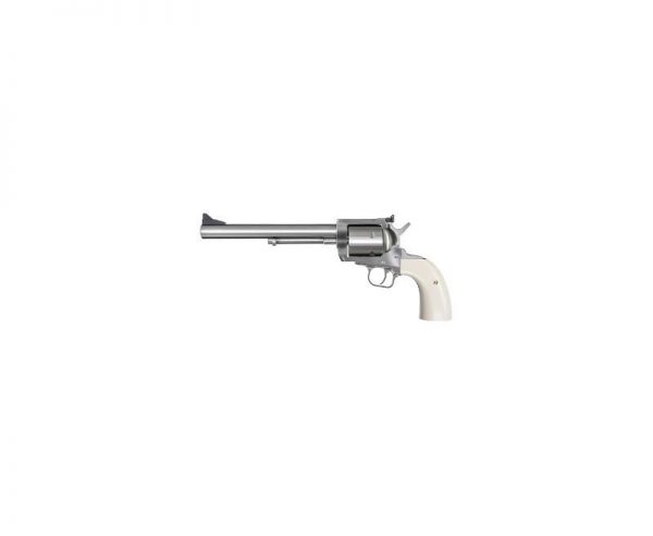 Magnum Research Big Frame Revolver Short Cylinder Bisley Grips Stainless .44 Mag 7.5-inch 5Rds