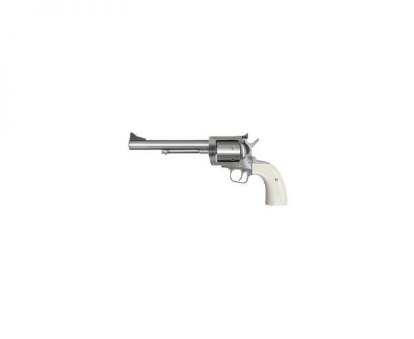 Magnum Research Big Frame Revolver with Bisley Grips Stainless .480 RUG / .475 LIN 6.5-inch 5Rds