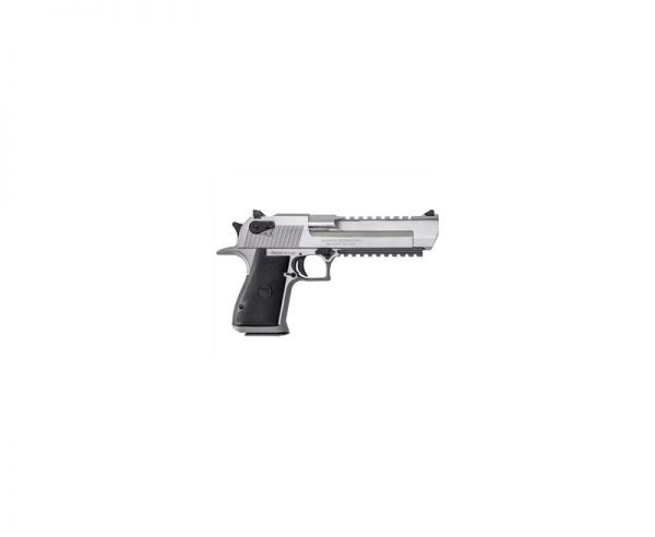 Magnum Research Desert Eagle Stainless Steel .50AE 6-Inch 7rd Bottom Picatinny Rail