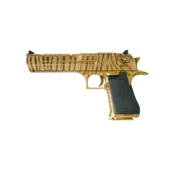Magnum Research Desert Eagle MK19 Gold Tiger Strip .50AE 6-inch 7Rd