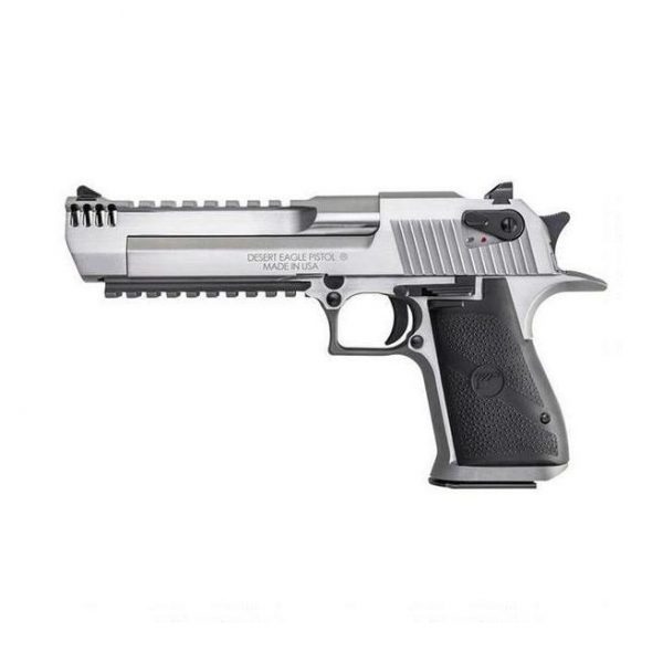 Magnum Research Desert Eagle Mark XIX .429DE 6-inches 7Rds Fixed-Combat- Sights Picatinny-Rail SS