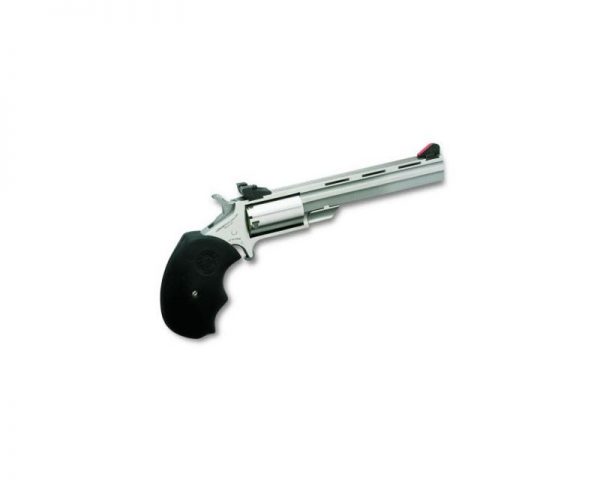 North American Arms Mini-Master Stainless Steel .22LR/.22WMR 4-inch 5 Rds