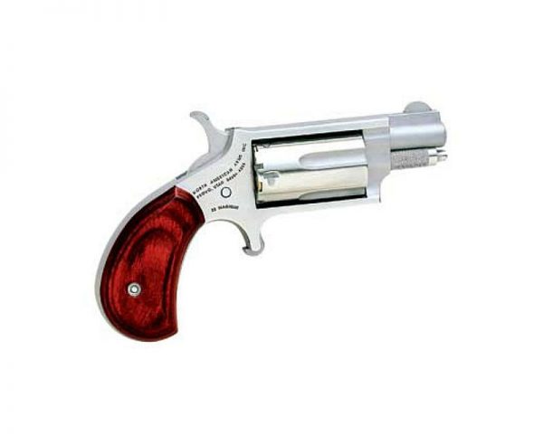 North American Arms Mini REV 22WMR 1 1/8 Red/Black GRP