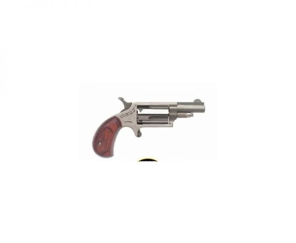 North American Arms Mini 22MAG Revolver 1.625 Stainless Black Pearl