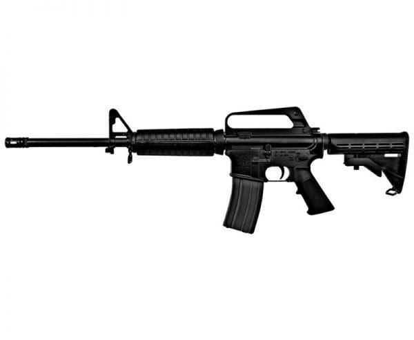 Olympic Arms Inc. PLKR + Compact 223 16-inch Black