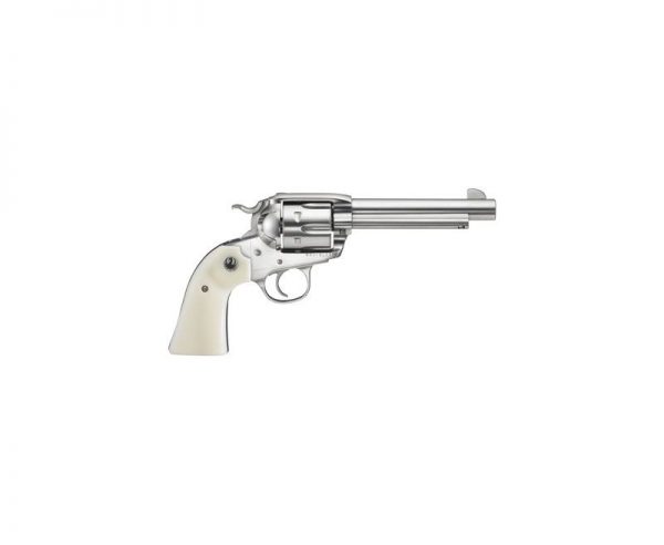 Ruger Bisley Vaquero Stainless .357 Mag 5.5-inch 6Rd Fixed Sights Ivory Grips