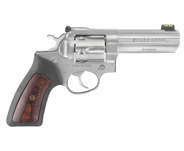 Ruger GP100 Stainless .357 Mag / .38 SPL 4.2-inch 6Rds Double / Single Action