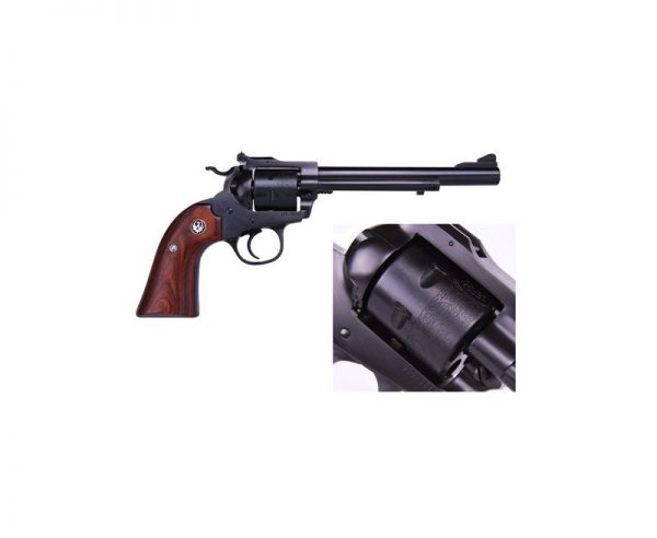 Ruger Single Six Bisley Satin Blue with Rosewood Grips 32 H&R MAG 6.5-inch 6rd Revolver