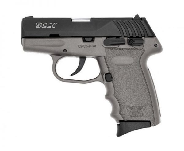 SCCY CPX-4 Gray / Black .380 ACP 2.9" Barrel 10-Rounds