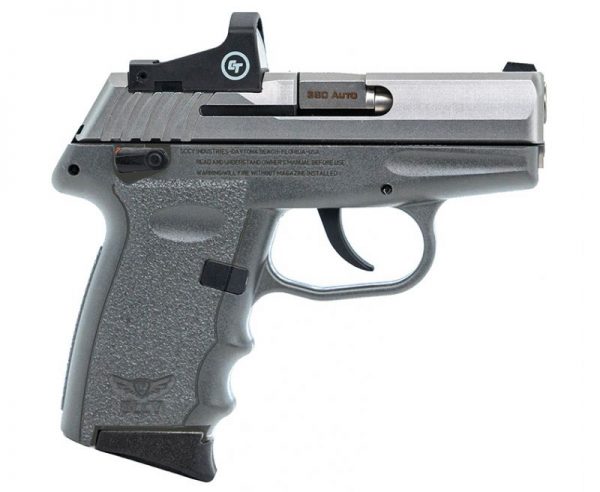 SCCY CPX-4 RD Gray / Stainless .380 ACP 3.1" Barrel 10-Rounds CTS-1500