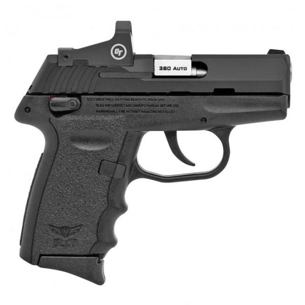 SCCY CPX-4 RD .380 ACP 3.1" Barrel 10-Rounds CTS-1500 Reflex Sight