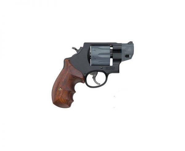 Smith & Wesson Black 327 Performance Center 357 Mag 2 Inch 8rd Wood Grip