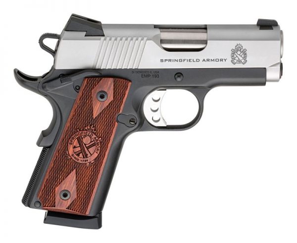 Springfield Armory 1911 EMP Instant Gear Up Stainless / Black 9mm 3" Barrel 9-Rounds