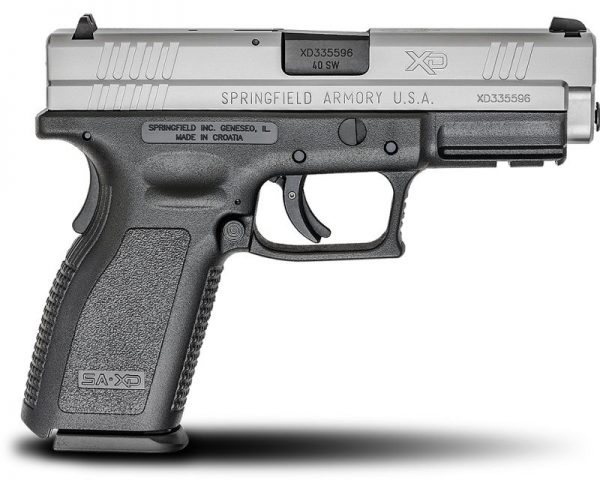 Springfield XD40 Service Essentials Stainless / Black .40 SW 4-inch 10Rd